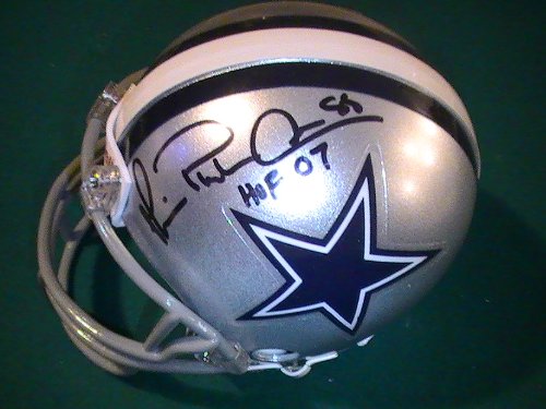 MICHAEL IRVIN SIGNED AUTOGRAPHED MINI HELMET DALLAS COWBOYS COA + HOLOGRAM