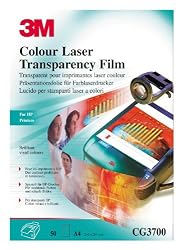3M CG 3700 Color Laser Transparency Film
