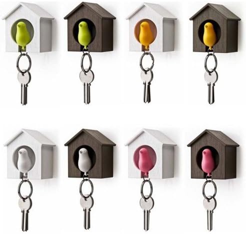 Piggy2gether - Novel Sparrow Bird Nest/ Bird House Keychain Hook, Key Holder