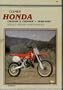 Clymer Honda Cr250R & Cr500R, 1988-1991/Cat No M432