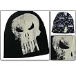 The Punisher Skull Black Reversible Knit Hat Beanie
