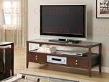 TV STAND,DARK COFFEE 55-1/2Lx19-1/2Wx21-1/2