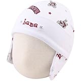 New Era Alabama Crimson Tide Infant White Ski Knit Baby Beanie