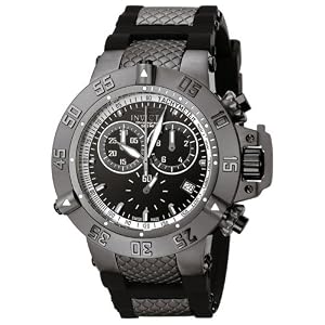 Invicta Men's Subaqua Sport Black Ion-Plated Chronograph Watch #5508