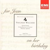 Vaughan Williams:  Violin Sonata / String Quartet