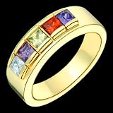 Ugance- Elegant Gold Family Ring - Custom Made to your specifications!