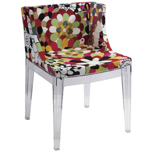 Kartell 6893QQ Stuhl Mademoiselle à la mode, vevey rottöne