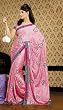 Devangi Deep Pink Faux Crepe Luxury Party Wear Sari saree