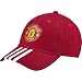 Adidas S94969OSFM Manchester United Football Club 3 Stripes Football Cap, Regular (Red) RS.1349.00