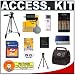 Accessory Kit for Canon Powershot Digital Cameras (S2 IS, S3 IS, S5 IS, SX100 IS) with Digital Camera Case + Transcend 2GB SecureDigital (SD) Card + (4) 2700mAh AA NiMH Batteries & 110/220V Rapid Charger + Compact Travel Tripod + High Speed USB 2.0 SecureDigital (SD) Card Reader