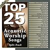 Top 25 Acoustic Worship Songs