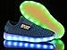 Unisex Sneakers USB Charging Light Colorful Glowing Leisure Flat Shoes