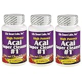 ACAI SUPER CLEANSE #1 TM HIGHLY POTENT 180 capsules ANTIOXIDANT, Detox, Colon Cleanse, Weight Loss ~ ACAI SUPER CLEANSE #1