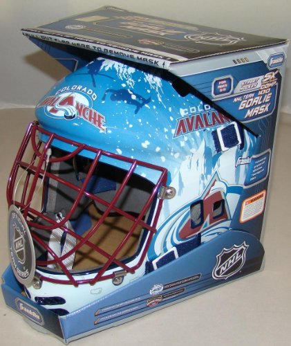 Colorado Avalanche Street Hockey Team Goalie Face Mask