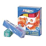Prang Modeling Clay Set, 4 Colored Clay Blocks per Set, 0.25 Pounds Each, Red, Yellow, Green and Blue (00740)