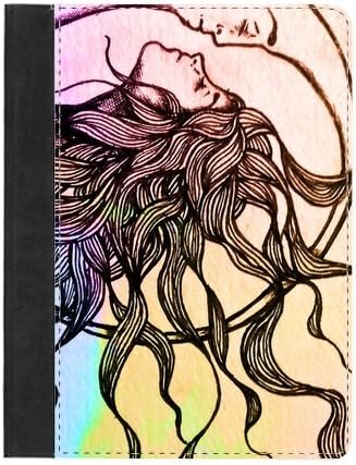 Custom Design Case Vintage Moon Star Light Pattern Silicone Rubber Smart Cases for iPad Air 2