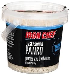 IRON CHEF Unseasoned Panko, Certified Kosher, 6-Ounce Bucket (Pack of 3)