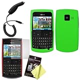 Cbus Wireless Green Silicone Skin / Case / Cover, LCD Screen Guard / Protec ....