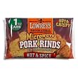 Lowrey's Bacon Curls, microwave Pork Rinds (chicharrones), hot & spicy, 1.75-Ounce Packages (Pack of 18)