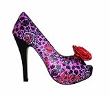 Iron Fist Mombassa Punk Platform Shoes Pink - Sizes UK 3 4 5 6 7 8
