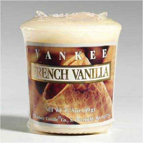 French Vanilla Sampler / Votive Yankee Candle
