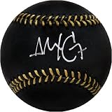 Alex Cora Autographed Black Leather Baseball