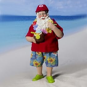  Fabriche Santas Kurt Adler F0250 Beach Santa