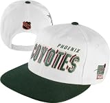 Phoenix Coyotes White/Green Adjustable Hat