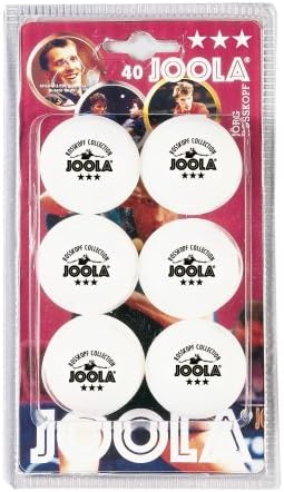 JOOLA Rossi 3-Star Table Tennis Balls - 6 Pack