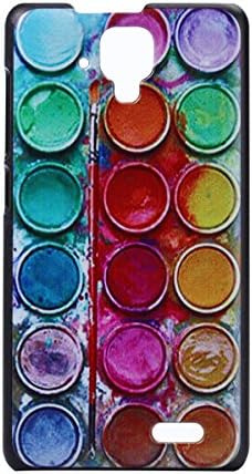 For Lenovo A536 case,Fannymac® Colorful Paints Pattern Hard PC Snap-On Back Case Cover Shell for Lenovo A536