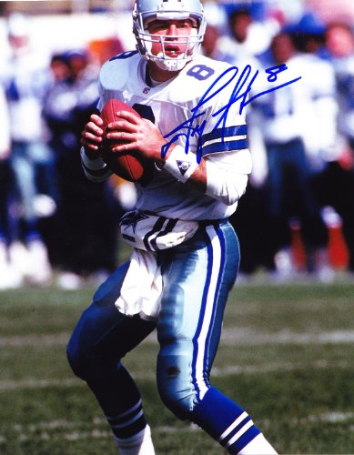 Troy Aikman signed autographed 8 x 10 photo Dallas Cowboys