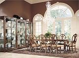 American Drew 582-636/637/760 Bob Mackie Rectangular Leg Dining Table Set