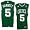 adidas Boston Celtics #5 Kevin Garnett Youth Green Replica Basketball Jersey