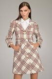 Juicy Couture - Juicy Couture High Seas Plaid Riding Coat