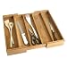 Lipper International Expandable Bamboo Utensil Holder