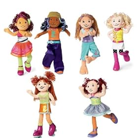 Groovy Girl Poseable Dolls Gift Set of 6 by Groovy Girl