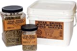 Screw Products - Inc THBTX-09212-1 Bronze Star Exterior Trim Head Star Drive Wood Screws