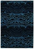 Safavieh Soho Collection SOH417B Handmade Blue and Brown New Zealand Wool Area Rug, 2 feet by 3 feet