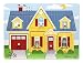 Melissa & Doug Around The House Sound Puzzle - Wooden Peg Puzzle (8 pcs)