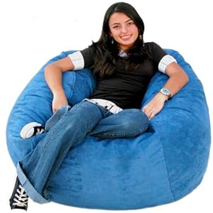 3-feet Sky Cozy Sac Bean Bag Chair Love Seat