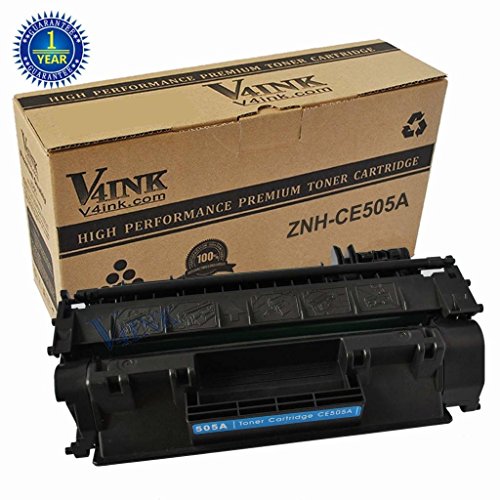 1PK V4INK ® Compatible CE505A 05A Toner Cartridge-Black for LaserJet P2035, P2055 series printers