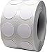 InStockLabels Color Coding Dot Labels 1/2 Inch 1,000 Adhesive Stickers, White