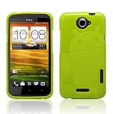 Soild Green - Cruzerlite Androidified A2 TPU Case - For HTC One X (International Version Only) ** Not Compatible ATT ONE XL**