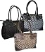 Signature Jacquard Belted Tote Handbag