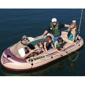 Click here to buy Solstice Voyager 6 Person Inflatable Fishing Boat.