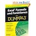 Excel Formeln und Funktionen f�r Dummies (Fur Dummies)