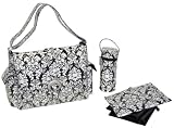 Kalencom Laminated Buckle Bag Toile Black