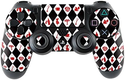 PS4 Custom UN-MODDED Controller "Exclusive Design - Alice Pieces"