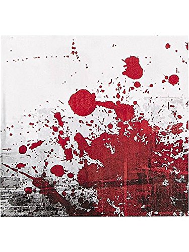 Fun Express - Zombie Party Paper Lunch Napkins 16 Count