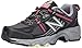 New Balance Women's WT410V4 Trail Shoe, Black/Pink, 8 B US